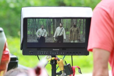 Uptone Pictures crew working behind the scenes